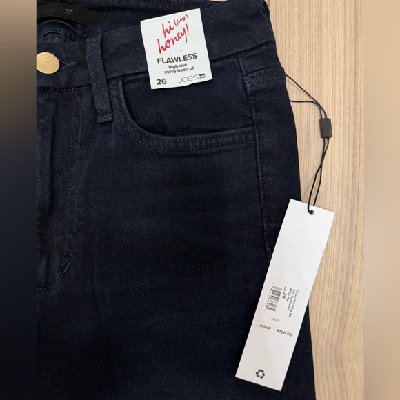 Joe's Jeans The Hi Honey High Rise Curvy Bootcut Jeans Flawless Arizona Sz 26 - Picture 3 of 7
